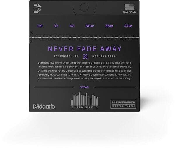 open zoom image for D'Addario XTC XT Classical Guitar Strings, Extra Hard Tension, Action Position Back