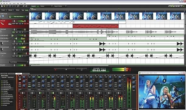 open zoom image for Acoustica Mixcraft 6 Recording Software, Screenshot