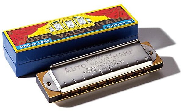 open zoom image for Hohner 105 Auto Valve Harmonica, Main