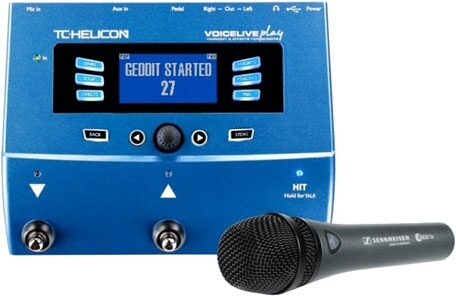 open zoom image for TC-Helicon VoiceLive Play Vocal Effects and Harmony Pedal, e835 Microphone Pack
