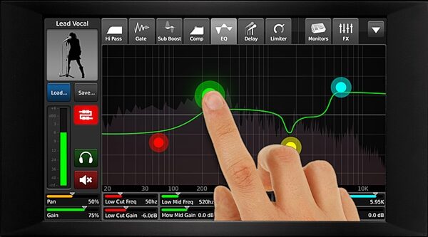 open zoom image for Line 6 StageScape M20d Digital Mixer, 20-Channel Mixer, StageScape Tweak