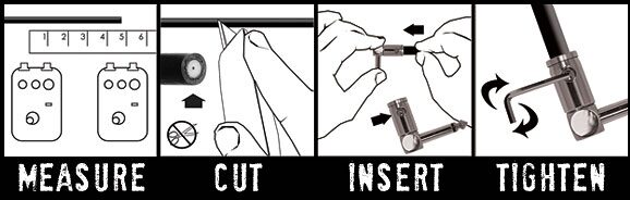 open zoom image for Core One Bullet Cable SLUG DIY Pedal Cable Kit, How-To