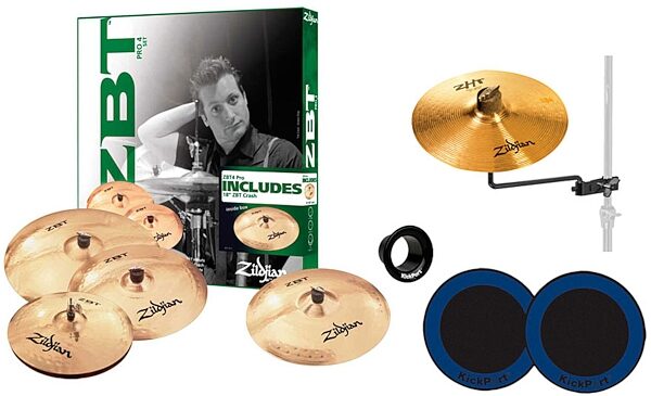 open zoom image for Zildjian ZBT Pro Premium Cymbal Package, Main