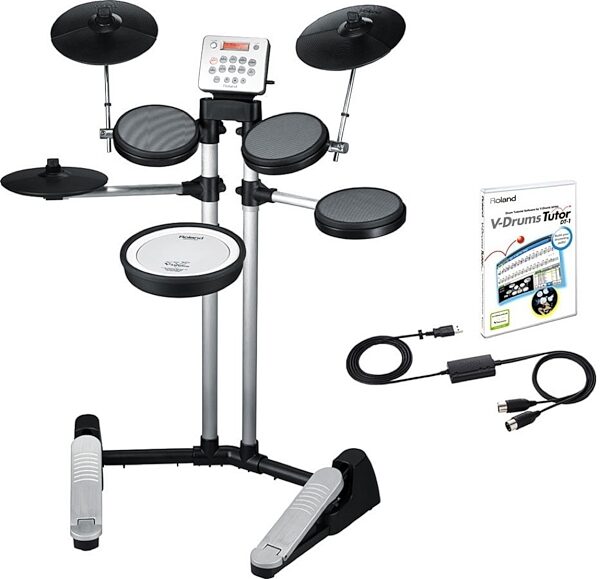 open zoom image for Roland HD-3 V-Drums Lite Gamer Pack Electronic Drum Kit, Main