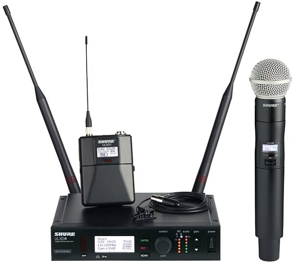 open zoom image for Shure ULXD124/85 Digital Wireless Combo System, Main