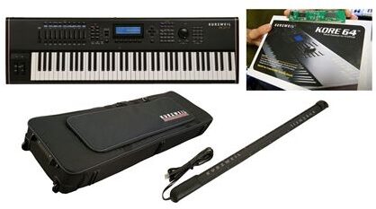 open zoom image for Kurzweil PC3K7 Synthesizer Workstation Keyboard, 76-Key, Ribbon Controller ROM and Gig Bag Pack