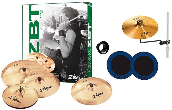 open zoom image for Zildjian ZBT Rock Premium Cymbal Package, Main