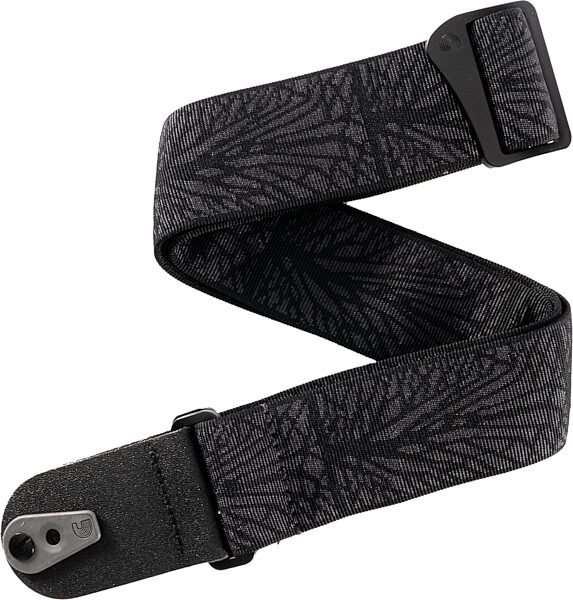 open zoom image for D'Addario Pad Lock Woven Guitar Strap, Lightning Black, 50TB02-RL, Twist