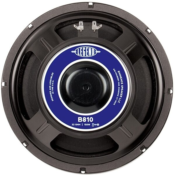 open zoom image for Eminence Legend B810 Bass Speaker (400 Watts, 10"), 32 Ohms, Main
