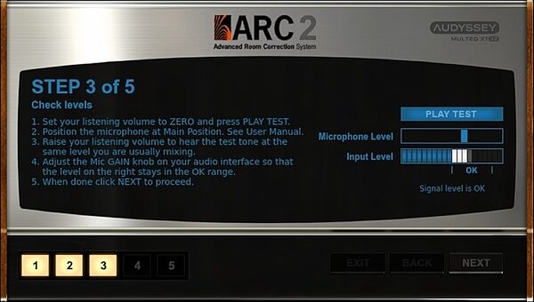 open zoom image for IK Multimedia ARC 2 Advanced Room Correction System Software, Screenshot Measurement App