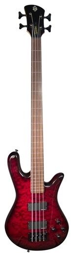 open zoom image for Spector Legend Classic 4 Fretless Electric Bass, Transparent Black Cherry