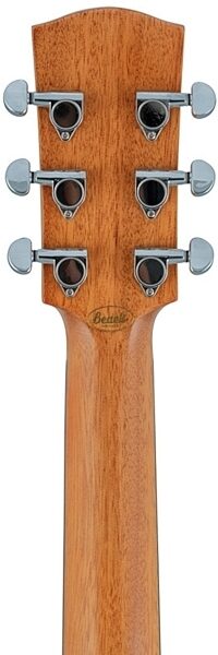 open zoom image for Bedell HGM-17-G Heritage Orchestra Acoustic Guitar with Gig Bag, Headstock Back