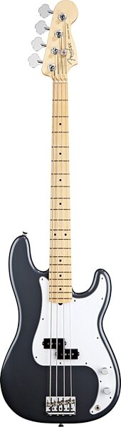 open zoom image for Fender American Standard Precision Electric Bass, Maple Fingerboard with Case, Charcoal Frost Metallic