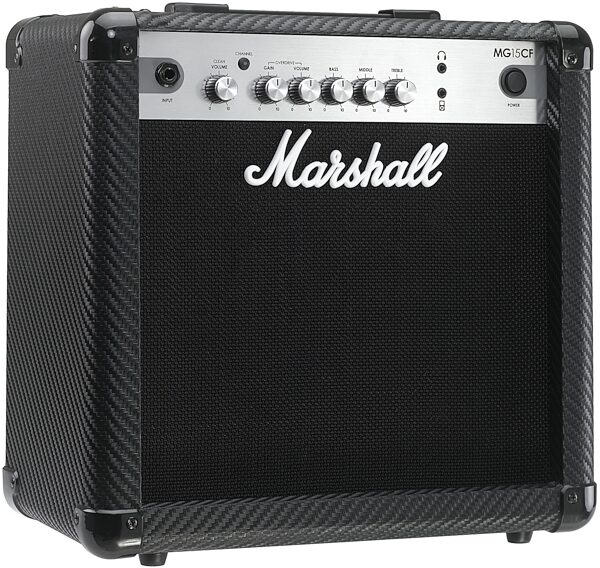open zoom image for Marshall MG15CF Carbon Fiber Guitar Combo Amplifier (15 Watts, 1x8"), Right