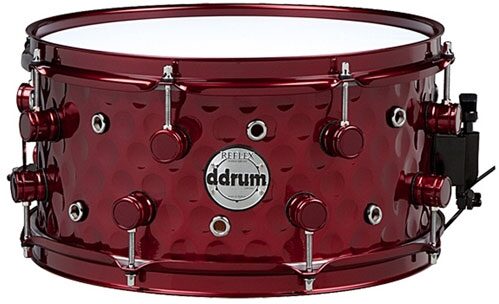 open zoom image for DDrum Golf Ball Snare Drum, Red