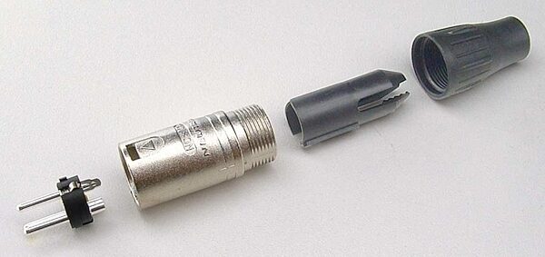 open zoom image for Neutrik NC3MX Male XLR Connector (Silver Contacts), Parts