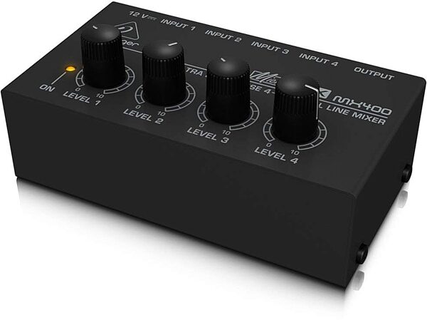 open zoom image for Behringer MicroMIX MX400 4-Channel Line Mixer, ve