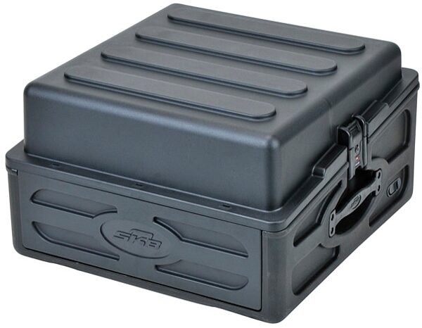 open zoom image for SKB R102 Audio and DJ Rack Case, 1SKB-R102, Closed Left