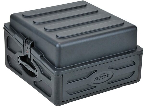 open zoom image for SKB R102 Audio and DJ Rack Case, 1SKB-R102, Closed Right