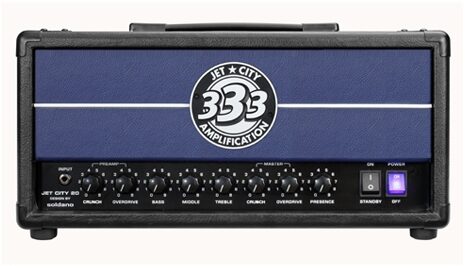 open zoom image for Jet City JCA22H Guitar Amplifier Head Design by Soldano (20 Watts), Front