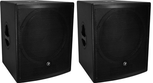 open zoom image for Mackie S518S Passive Subwoofer (1200 Watts, 1x18"), Pair