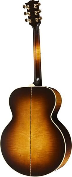 open zoom image for Gibson J-200 Super Jumbo Standard Acoustic-Electric Guitar (with Case), Vintage Sunburst Back