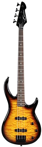 open zoom image for Peavey Millennium Bass 4 Quilt Top BXP Electric Bass, Sunburst