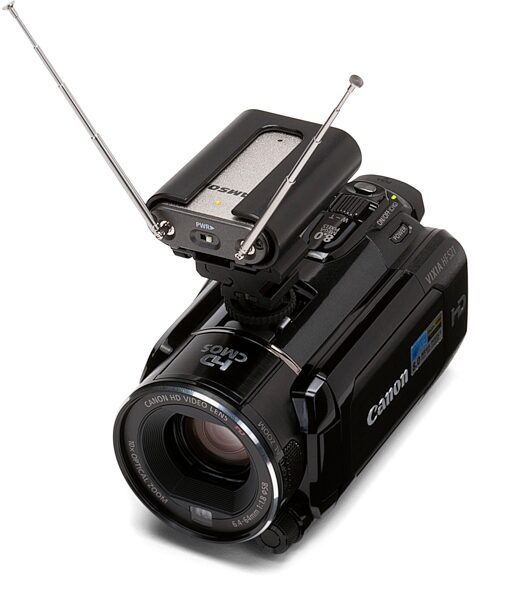 open zoom image for Samson Airline Micro Camera Lavalier Wireless System, AirLine on Canon Vixia