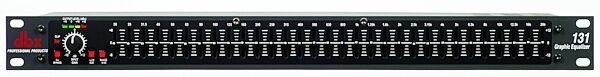 open zoom image for dbx 131 Single Channel 31-Band Graphic Equalizer, Main