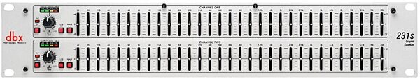open zoom image for dbx 231S Dual 31-Band Graphic Equalizer, New, Main
