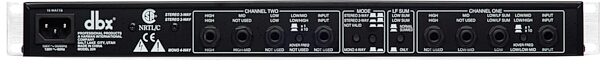 open zoom image for dbx 234S Crossover (Stereo 2- or 3-Way, Mono 4-Way), New, Action Position Back