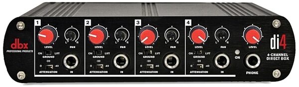 open zoom image for dbx Di4 4-Channel Direct Box, New, Main