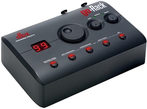 open zoom image for dbx goRack Portable Loudspeaker Processor and Mic Processor, Angle