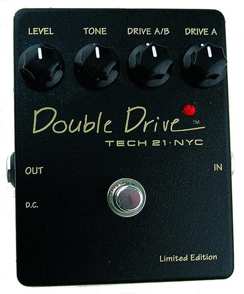 open zoom image for Tech21 Double Drive Dual Distortion Pedal, Main