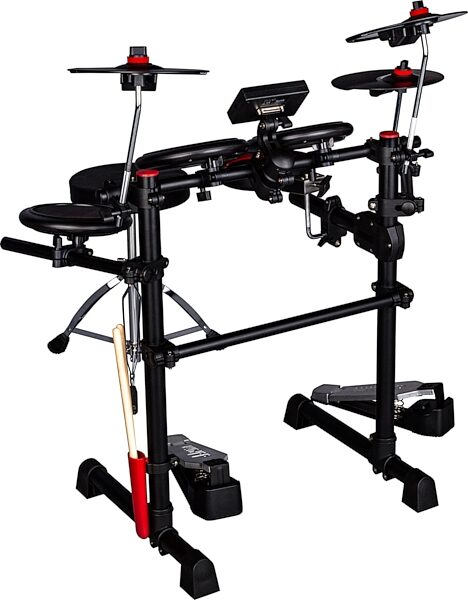 open zoom image for ddrum E-Flex Electronic Drum Kit, New, Angled Front