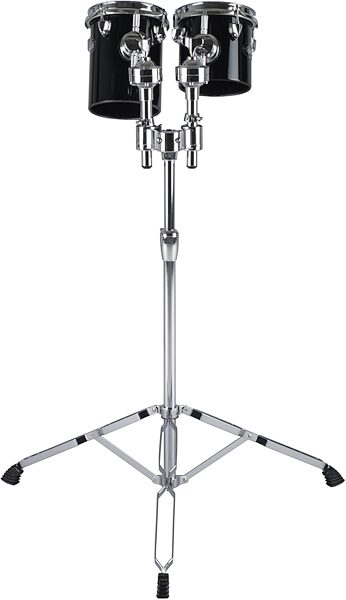 open zoom image for DDrum Fiberglass Deccabon Set with Stand, Black