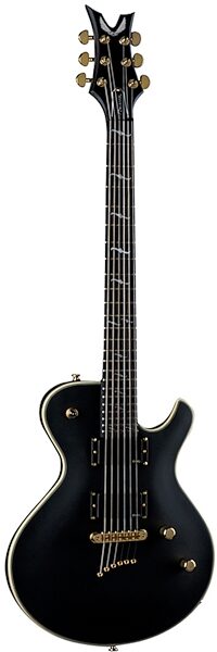 open zoom image for Dean Deceiver Electric Guitar, Black Satin - Front