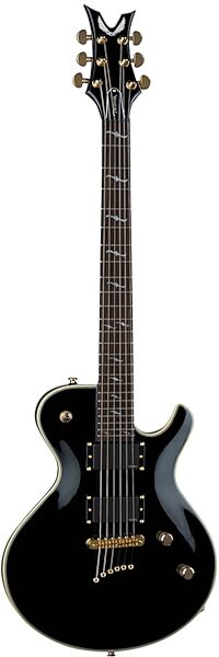 open zoom image for Dean Deceiver Electric Guitar, Classic Black - Front