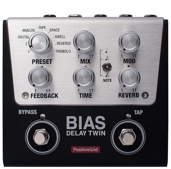 open zoom image for Positive Grid PDLT111 Delay Twin Pedal, New, Main
