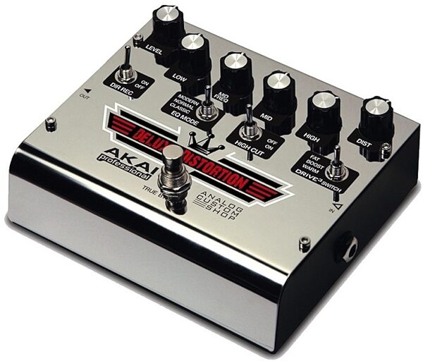 open zoom image for Akai Deluxe Distortion Pedal, Angle
