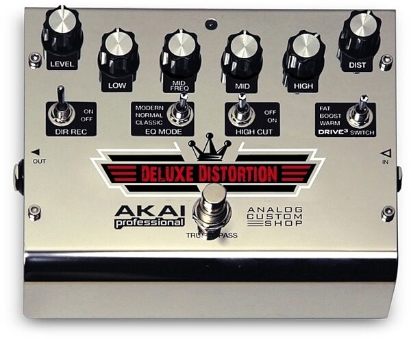 open zoom image for Akai Deluxe Distortion Pedal, Main