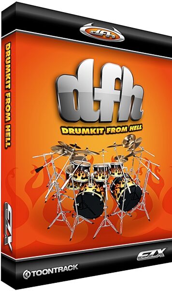 open zoom image for Toontrack Drumkit From Hell EZX Expansion for EZ Drummer Software, Box