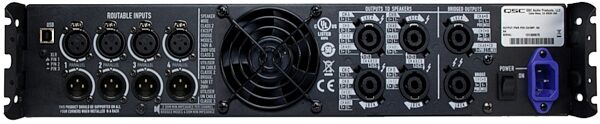open zoom image for QSC PLD4.2 Power Amplifier, 4-Channel (2000 Watts), Rear