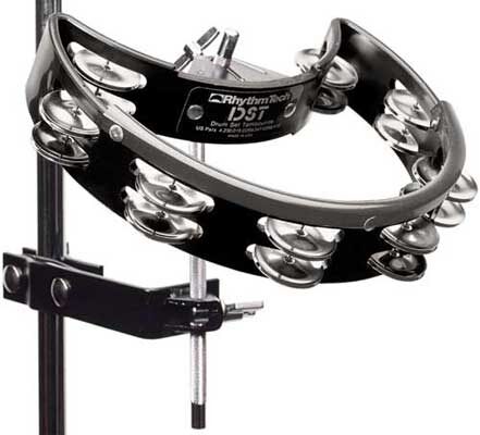 open zoom image for Rhythm Tech DST Drum Set Tambourine, Black, Black