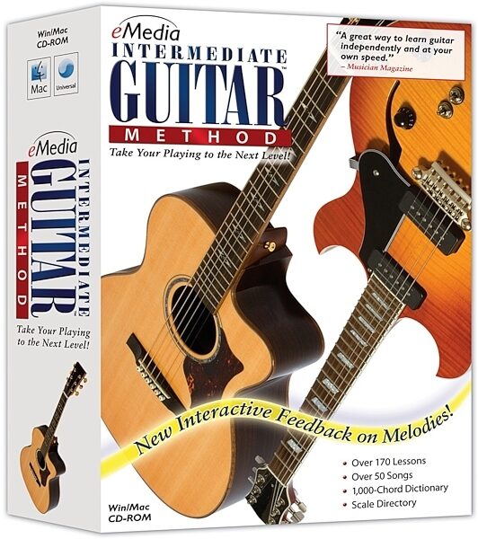 open zoom image for eMedia Intermediate Guitar Method 3 Software, Main