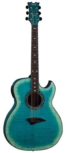 open zoom image for Dean Exhibition FM Acoustic-Electric Guitar, Faded Denim