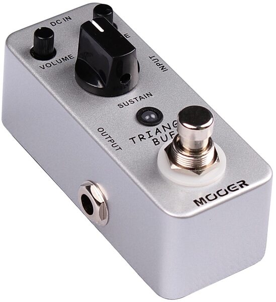 open zoom image for Mooer Triangle Buff Fuzz Pedal, Angle