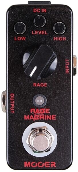 open zoom image for Mooer Rage Machine Metal Distortion Pedal, Main