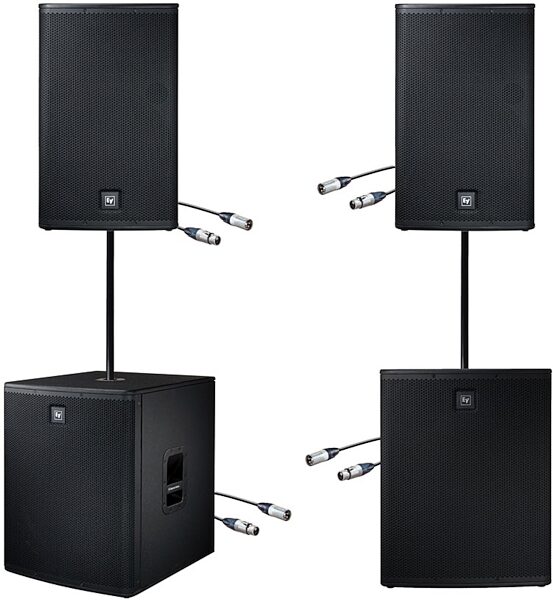 open zoom image for Electro-Voice Live X Powered PA Package, Rear