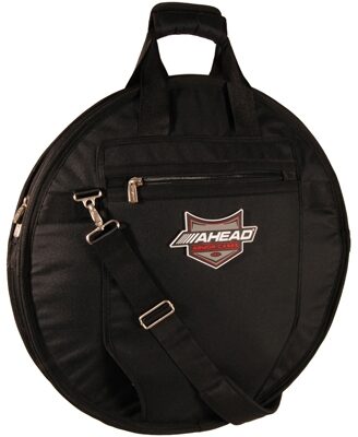 open zoom image for Ahead Armor Deluxe Cymbal Silo Backpack with Straps, Back